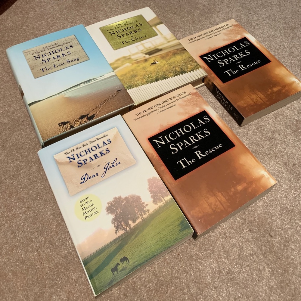 💛Nicholas sparks books